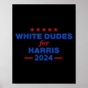 Póster Dudes De Harris 2024 Karens Para Kamala