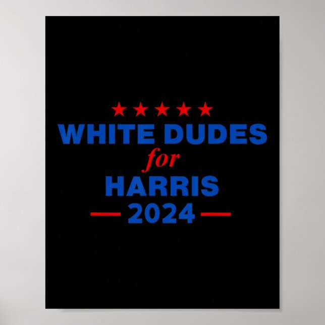 Póster Dudes De Harris 2024 Karens Para Kamala (Frente)