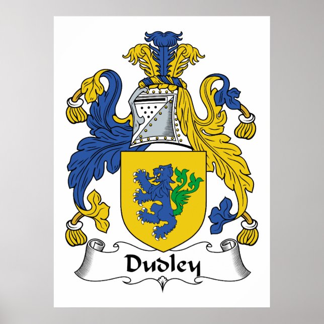Póster Dudley Family Crest (Frente)