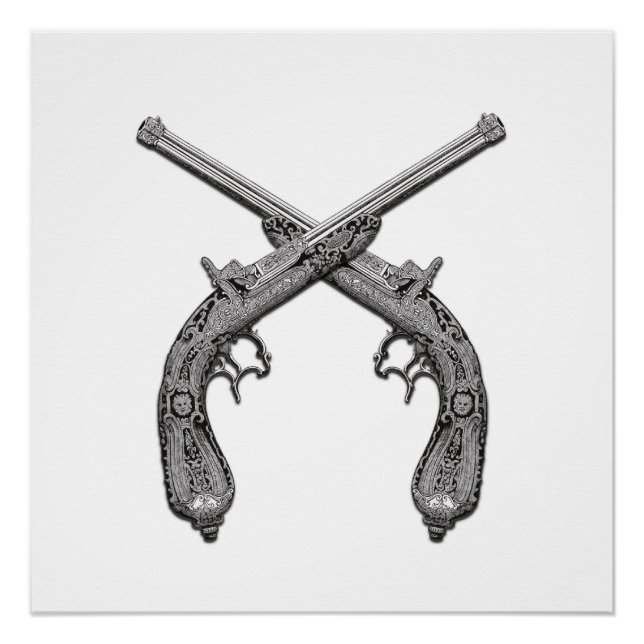 Póster Duele armas antiguas (Anverso)