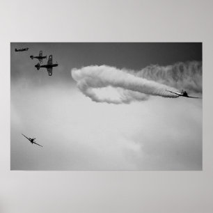 Póster Duelo de la Segunda Guerra Mundial