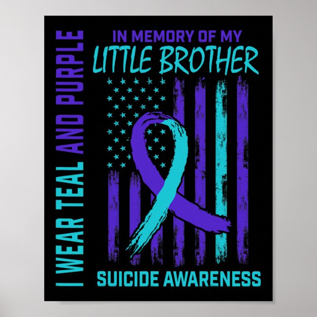 Póster Duelo Por La Pérdida Del Suicidio De Pequeño Herma (Frente)