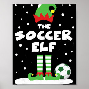 Póster Duende de fútbol Grupo familiar de vacaciones de N