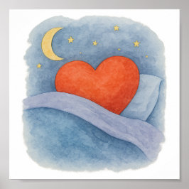 Póster Duerme bien, cariño