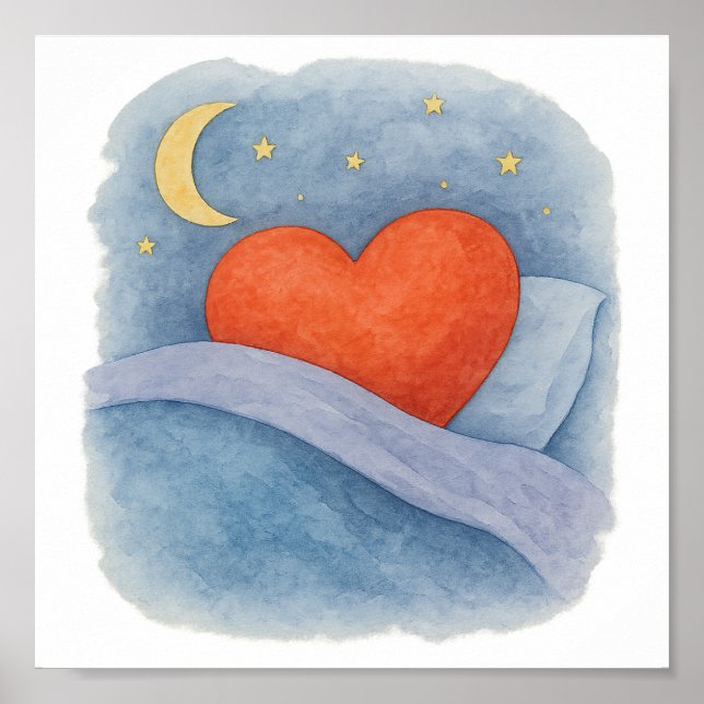 Póster Duerme bien, cariño (Frente)