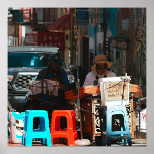 Póster Dueto en la calle
