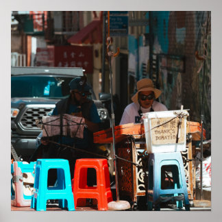 Póster Dueto en la calle