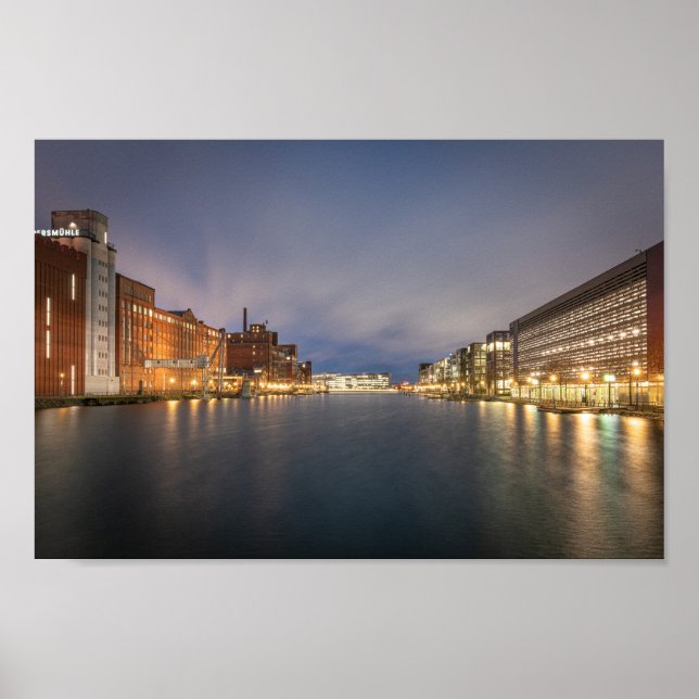 Póster Duisburg Alemania (Frente)