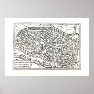 Póster Duisburgo: 1666