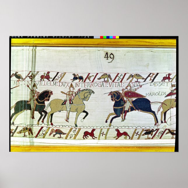 Póster Duke William asks Vital (Frente)