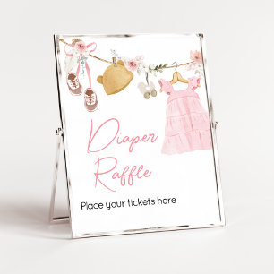 Póster Dulce Bebé Chica Ropa De Ropa