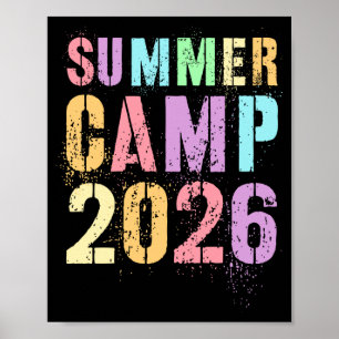 Póster Dulce campamento de verano 2026 director de person