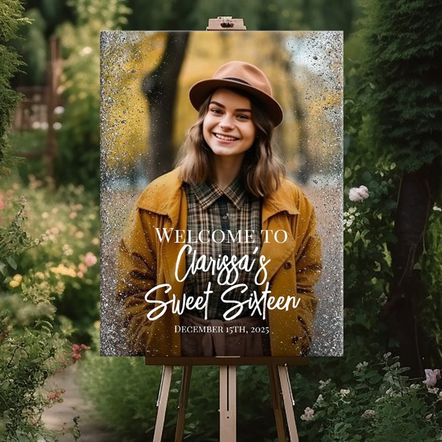 Póster Dulce cartel de bienvenida de dieciséis fiestas co (Subido por el creador)