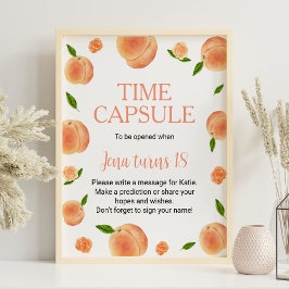 Póster Dulce Como Poster De La Cápsula De Cumpleaños