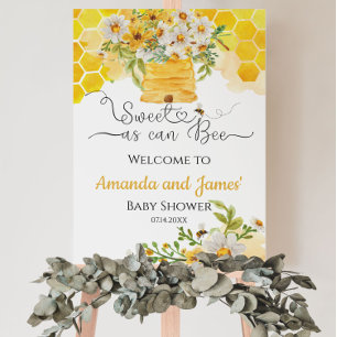 Póster Dulce como puede ser el centro de bienvenida Baby