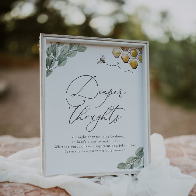 Póster Dulce como puede ser Eucalyptus Diaper Thoughts Po (Subido por el creador)