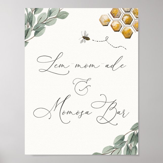 Póster Dulce como puede ser Eucalyptus Lem-mama-ade & Mom (Frente)