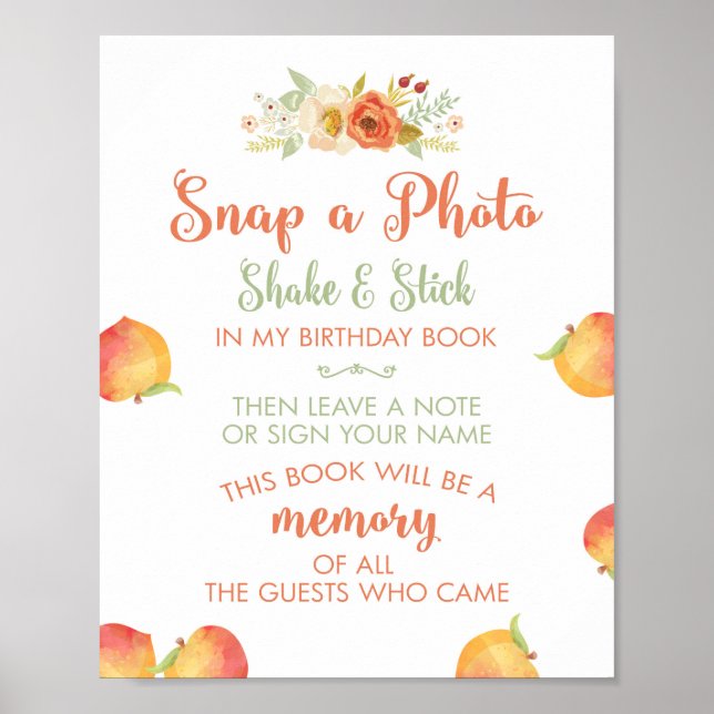 Póster Dulce como un Rótulo de selfie de foto (Frente)