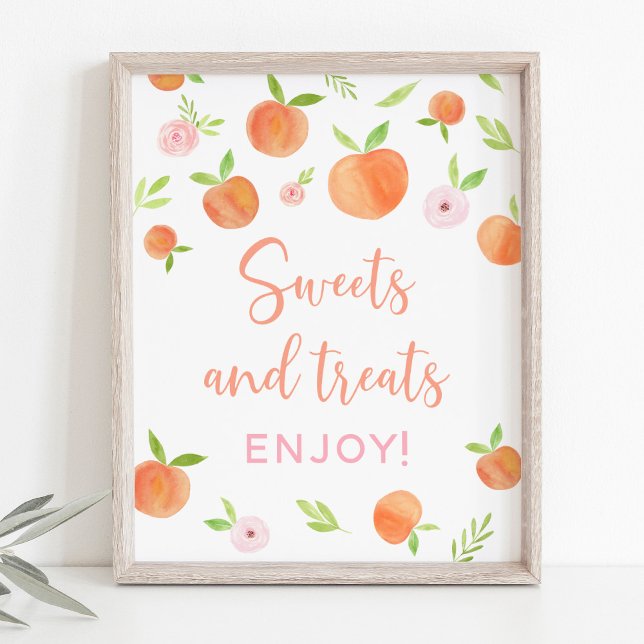 Póster Dulce de Flor de Peach Tratamientos de Cumpleaños  (Subido por el creador)