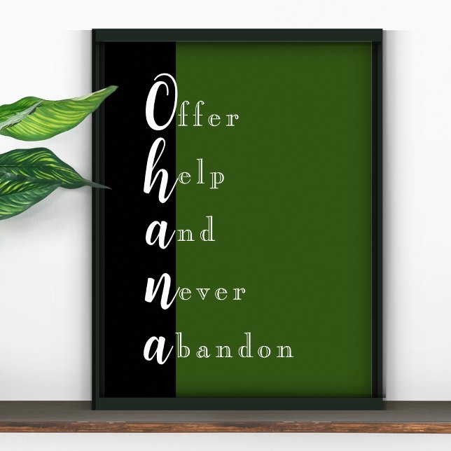 Póster Dulce de la familia Ohana (Subido por el creador)