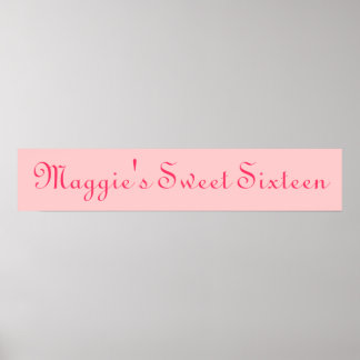 Póster Dulce Dieciséis