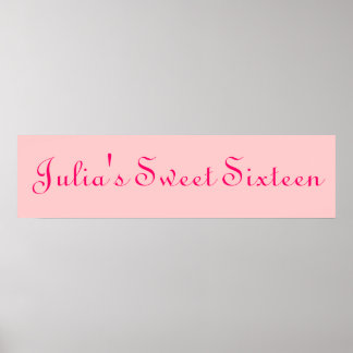Póster Dulce Dieciséis