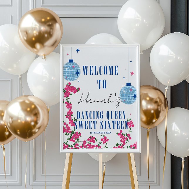 Póster Dulce Dieciséis bailando Reina mamma mia Bienvenid (Subido por el creador)