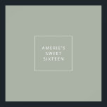 Póster Dulce Dieciséis Poster de firma de invitados Keeps<br><div class="desc">¡Usa nuestro poster de firma de guiones simples en tu fiesta o evento! - Que los invitados escriban un mensaje para que encuentres como un aguijón.</div>