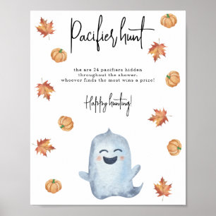 Póster Dulce fantasma - Juego de búsqueda de chupete baby