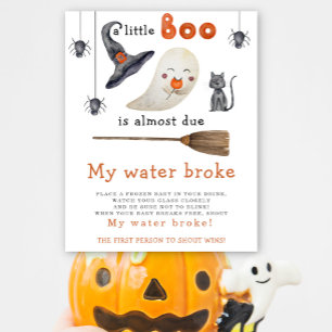 Póster Dulce fantasma - mi agua se rompió baby shower