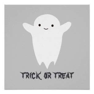 Póster Dulce Fantasma - Truco o Truco
