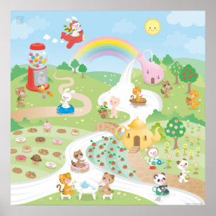 Póster Dulce paraíso