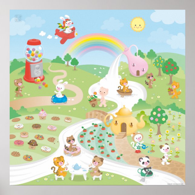 Póster Dulce paraíso (Frente)