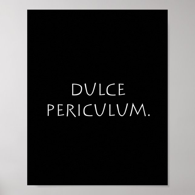 Póster Dulce periculum (Frente)