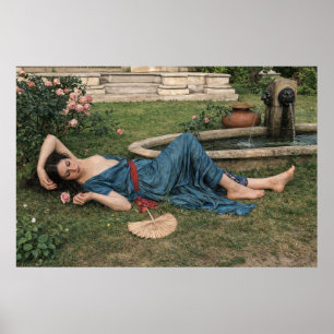 Póster Dulce Verano de John William Waterhouse