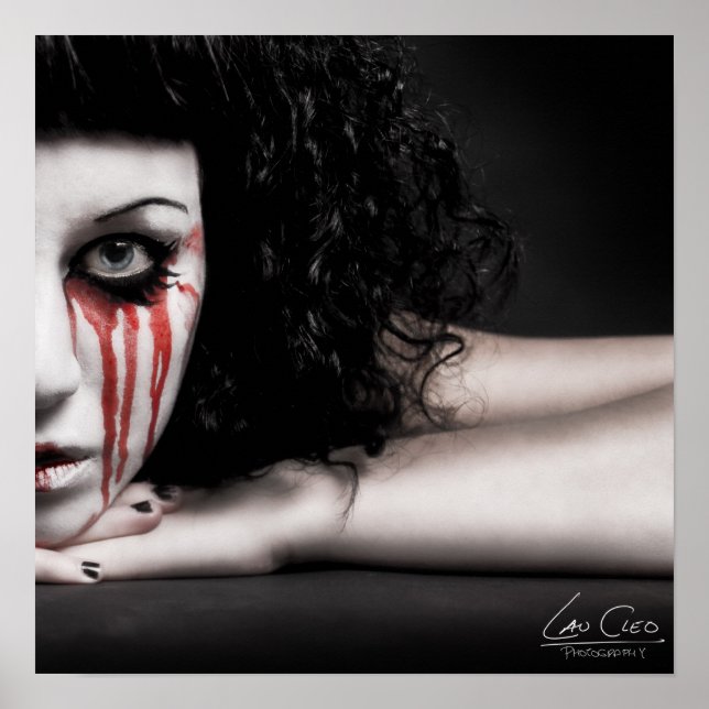 Póster Dulce y oscuro (Frente)