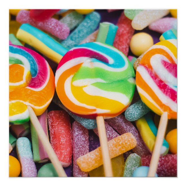 Póster dulces (Anverso)