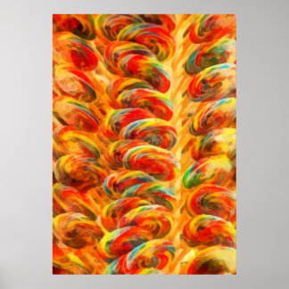 Póster Dulces - Chupetas