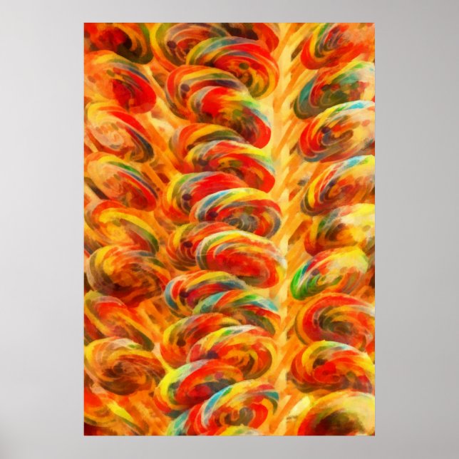 Póster Dulces - Chupetas (Frente)