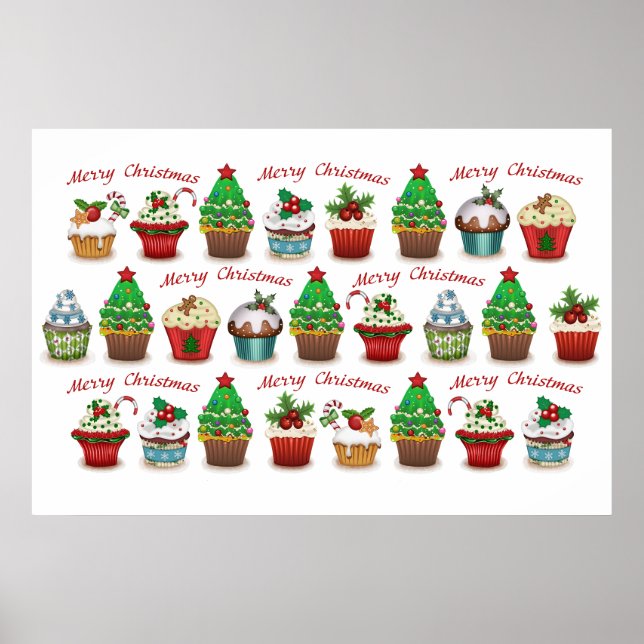 Póster dulces navidades (Frente)