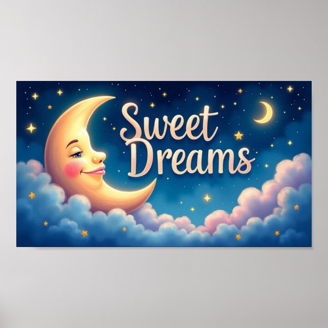 Póster Dulces sueños (Frente)