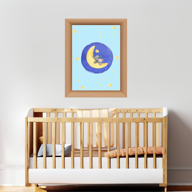 Póster Dulces Sueños Niño Bebé Elefante 1 (Subido por el creador)