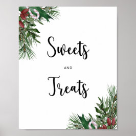 Póster Dulces y golosinas verdes