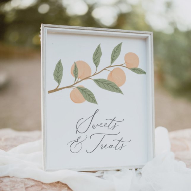 Póster Dulces y Rótulos de la fiesta de cumpleaños de Pea (Subido por el creador)