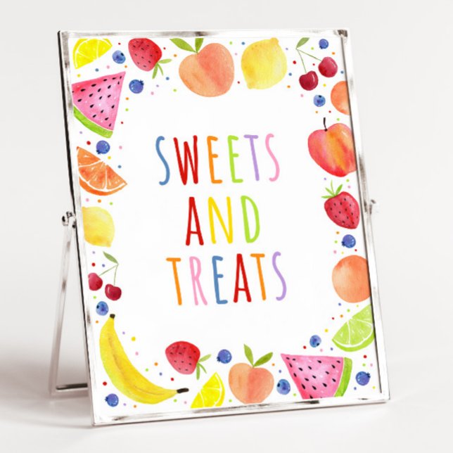 Póster Dulces y Rótulos Fiestas de frutas de dos tetas (Subido por el creador)