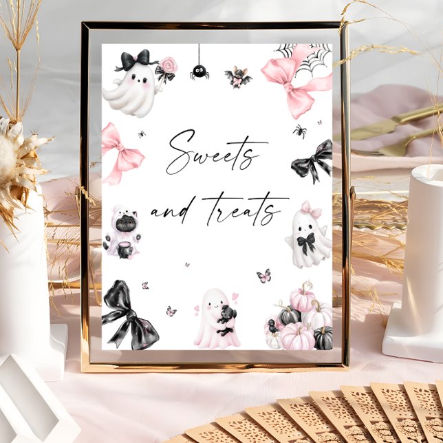 Póster Dulces y trajes de Little Boo Halloween (Subido por el creador)