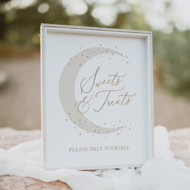 Póster Dulces y tratamientos Neutrales para Baby Shower e (Subido por el creador)