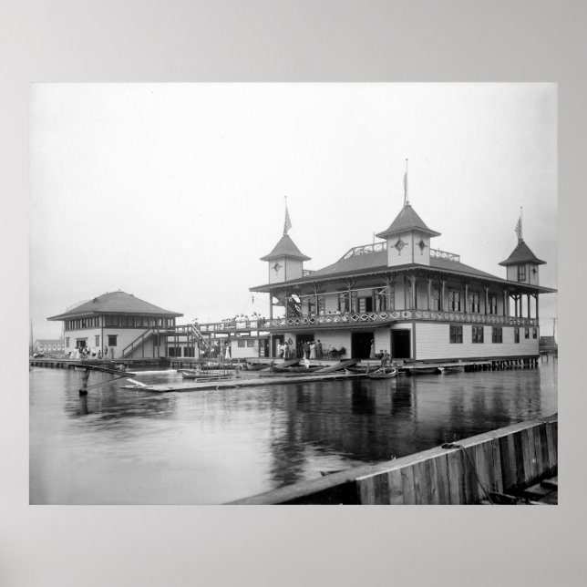 Póster Duluth Boat Club: 1906 (Frente)