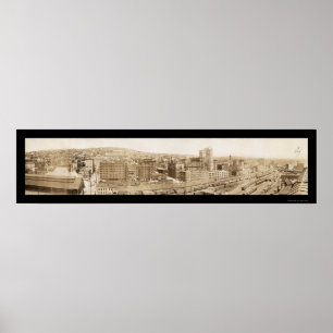 Póster Duluth, foto 1913 del manganeso