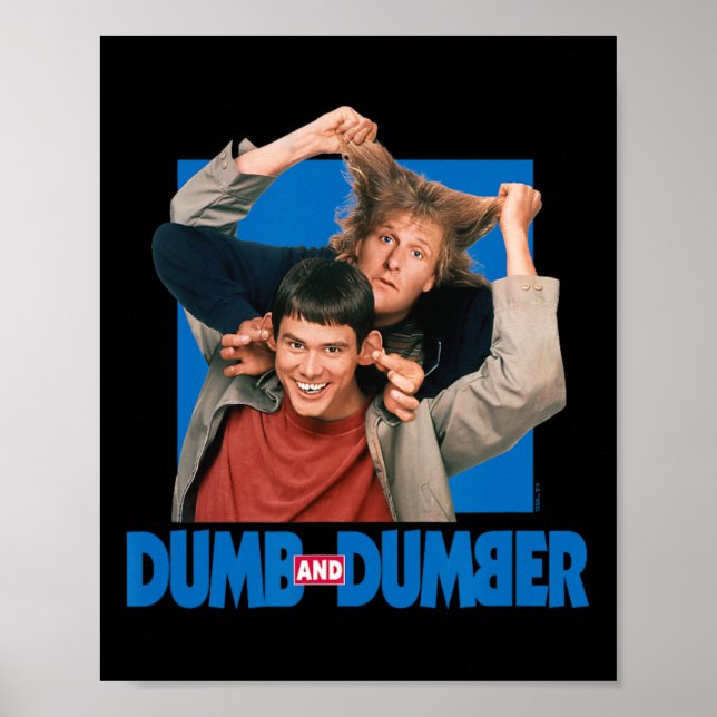 Póster Dumb Y Dumber - Navidades De Lloyd Y Harry Dunne (Frente)